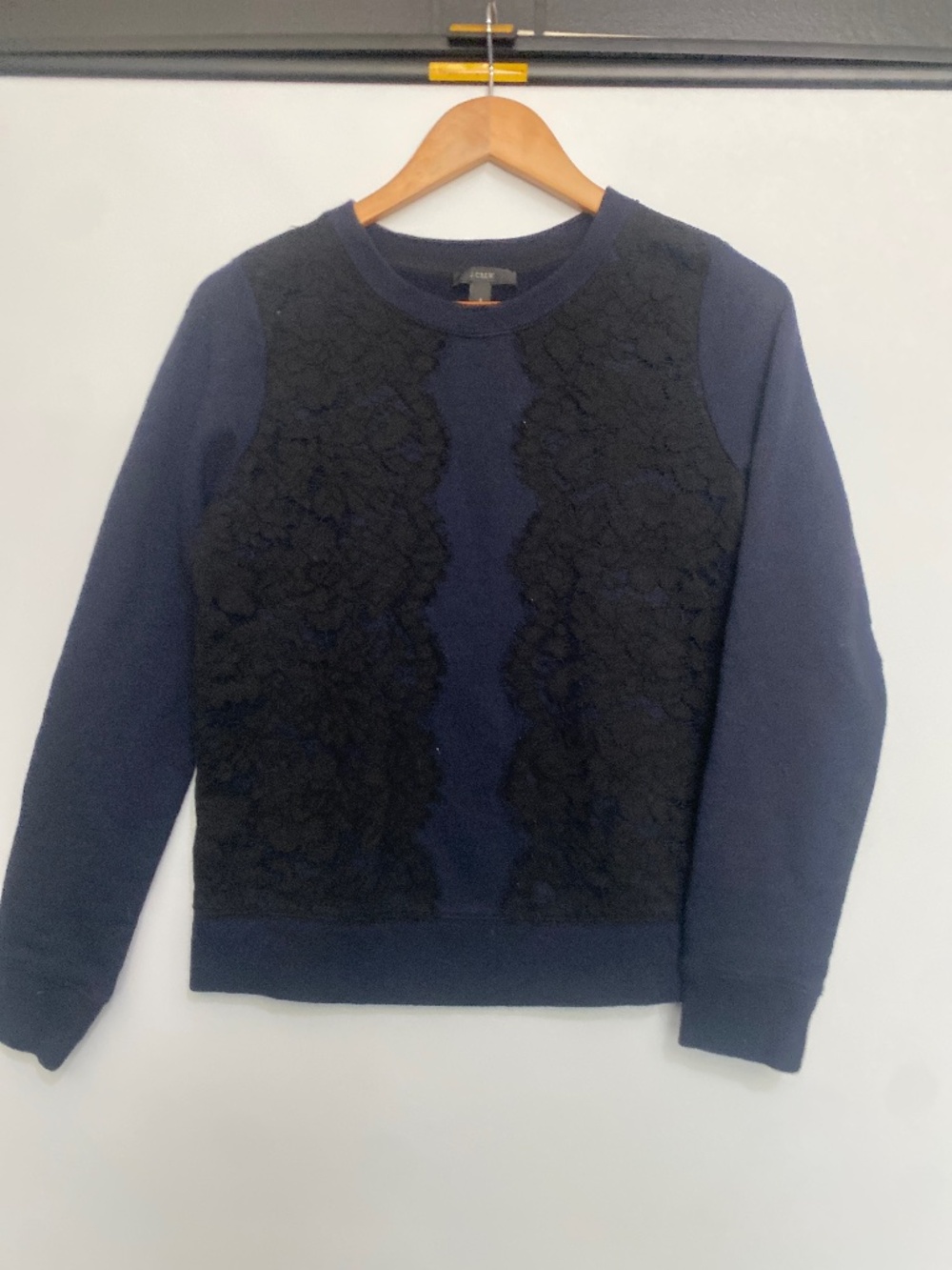 J.Crew S Lace Front Pullover